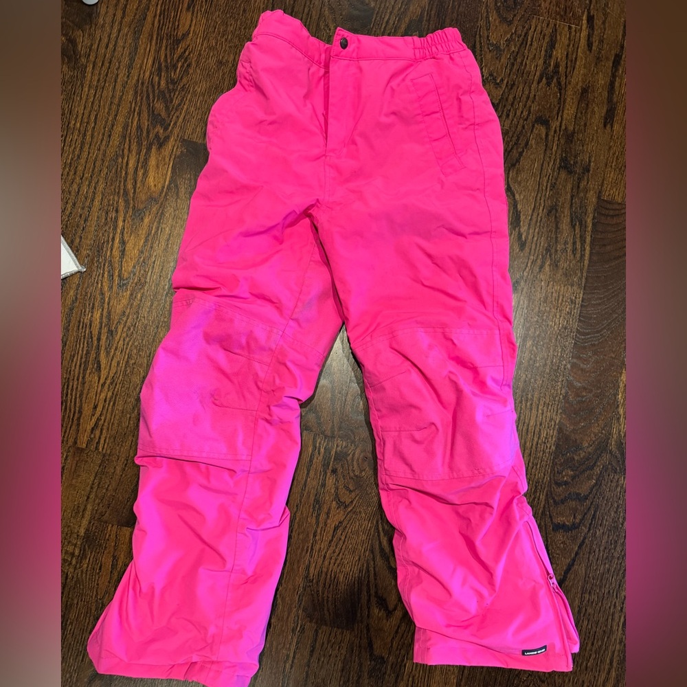 Lands End Girls Waterproof Ski/Snow Pants